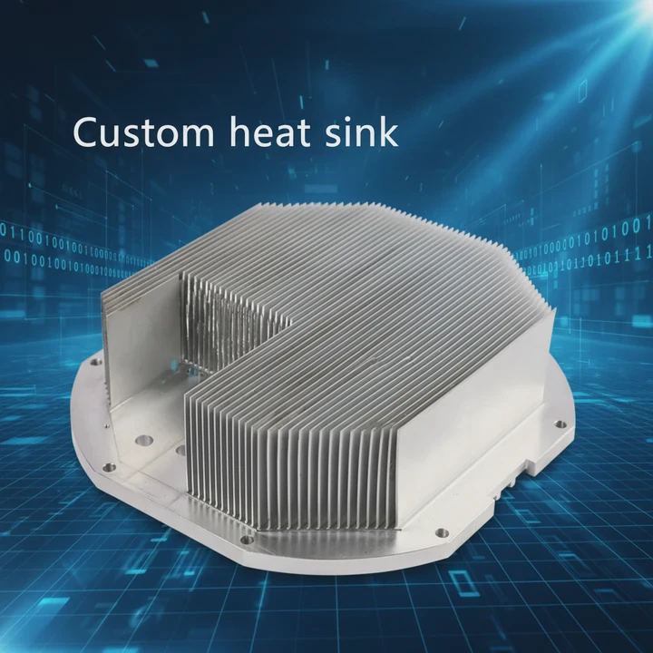 Radiateur à aluminium skivé