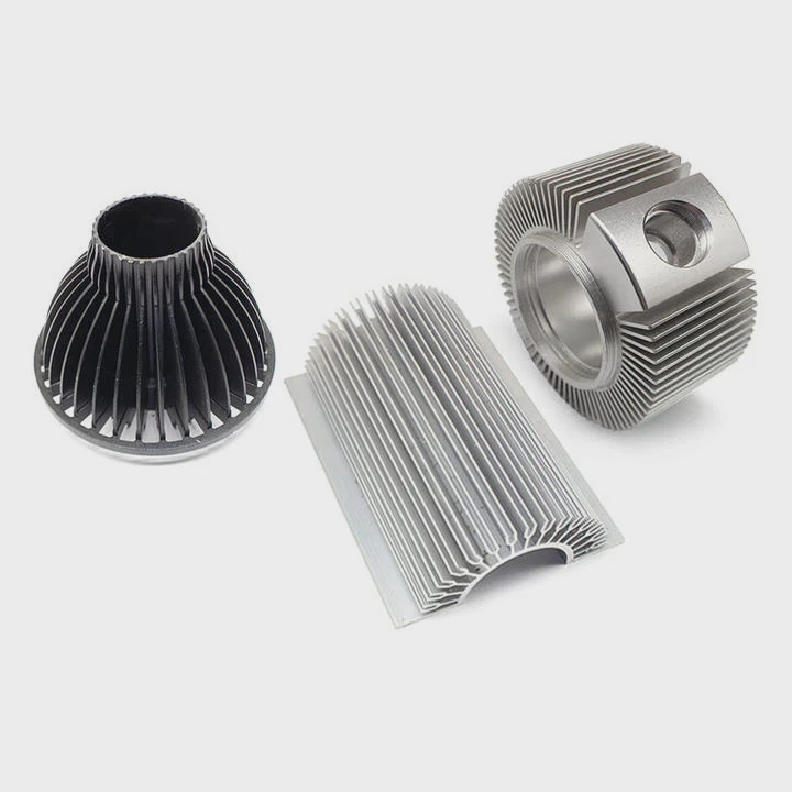 Radiante Écuménide Aluminium Heat Sink