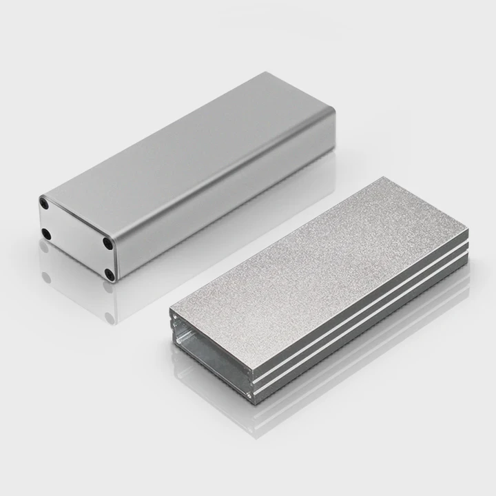 Boîte d'enclosure électronique en aluminium
