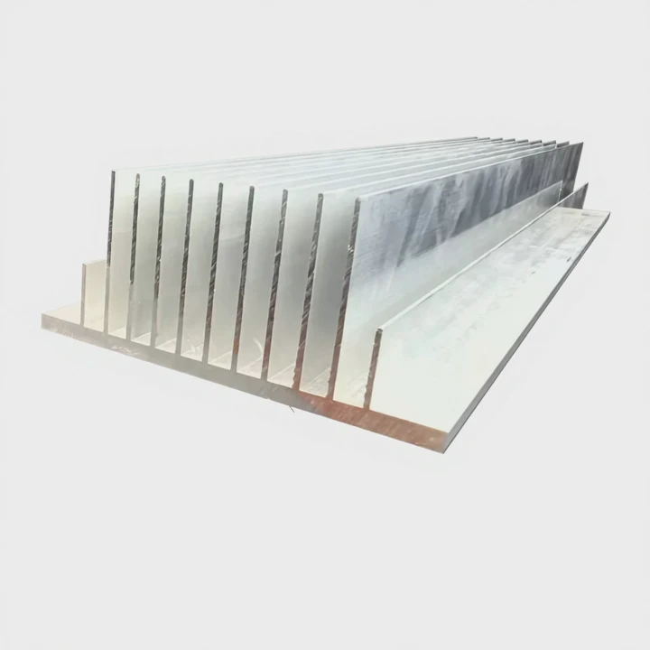 Radiateur de dissipateur de chaleur en profil d'aluminium personnalisé