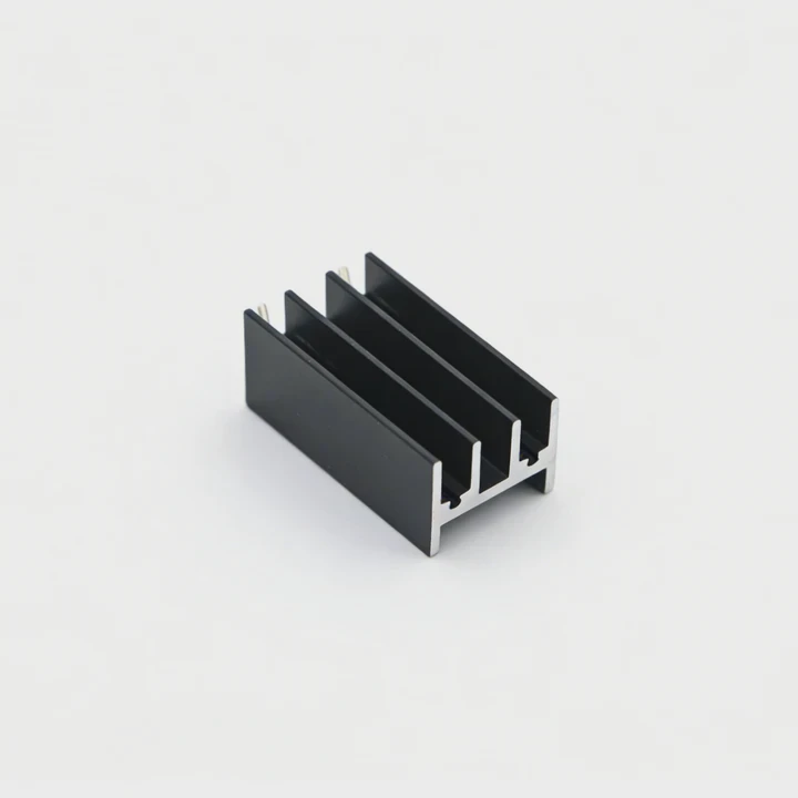 Radiateur thermique en profil d'aluminium CNC