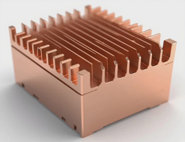 Radiateur en aluminium extrudé CNC avec LED