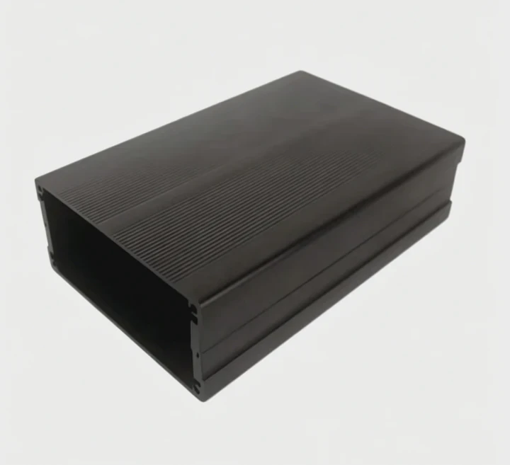 Boîtier d'enceinte d'échangeur de chaleur en aluminium extrudé