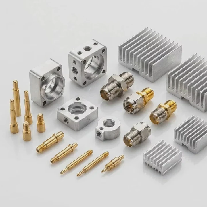Pièces industrielles en aluminium CNC