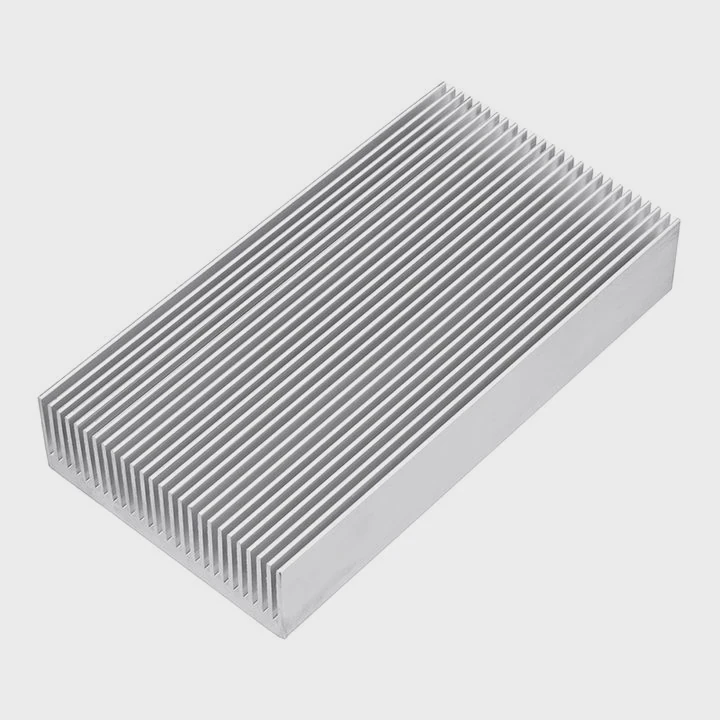 Cnc Cut Anodized Led Aluminum Heatsink