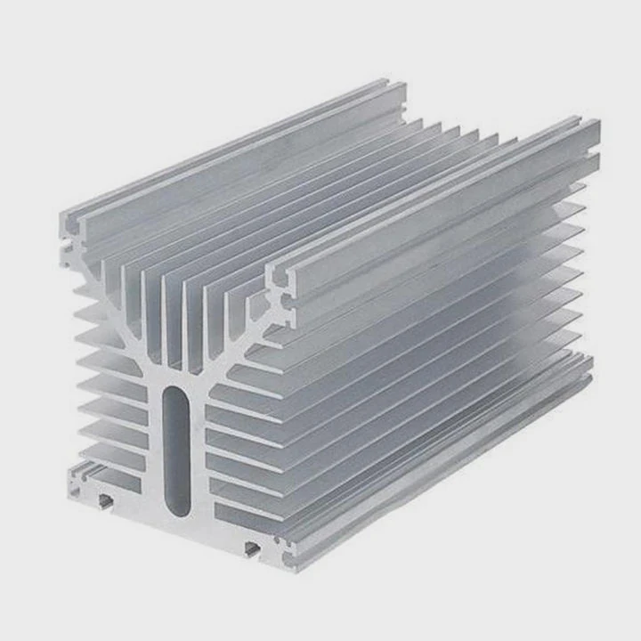 Large 6063 Anodized Aluminum Heatsink
