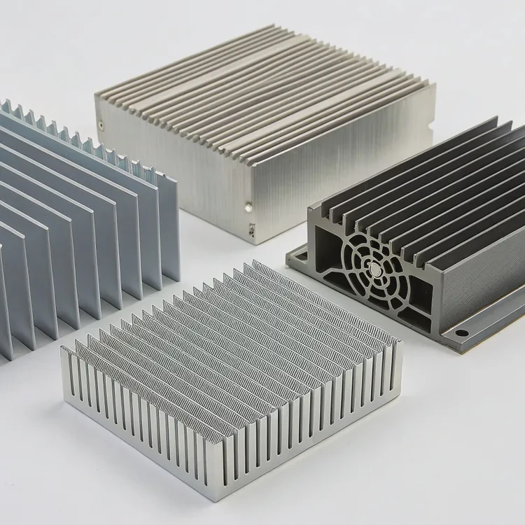 Which industries commonly use Aluminum Heat sink thermal solutions?