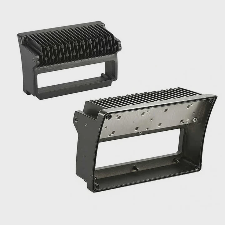 Adc12 Die Cast Aluminum Lamp Heat Sink