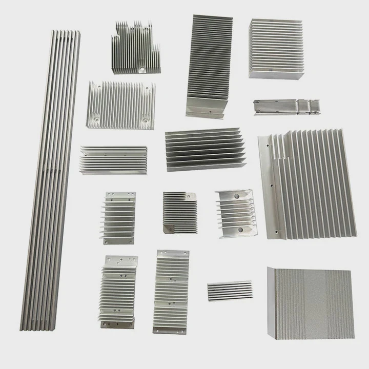 Custom Cnc Aluminum High-Power Heat Sink