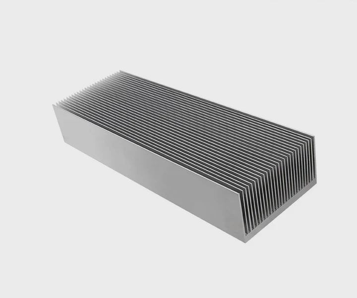 Large 27-Fin Aluminum Heat Sink