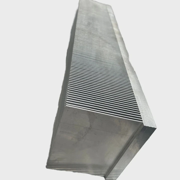 Custom 6063 Aluminum Extruded Heat Sink