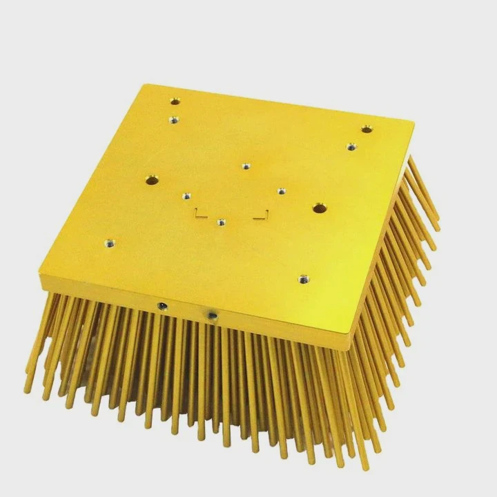 160Mm Pin Fin Led Heat Sink 120W