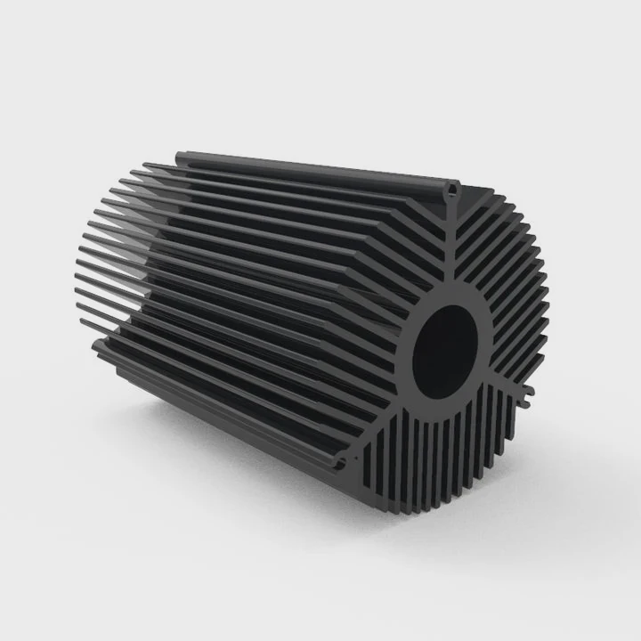 6063 Aluminum Circular Heat Sink