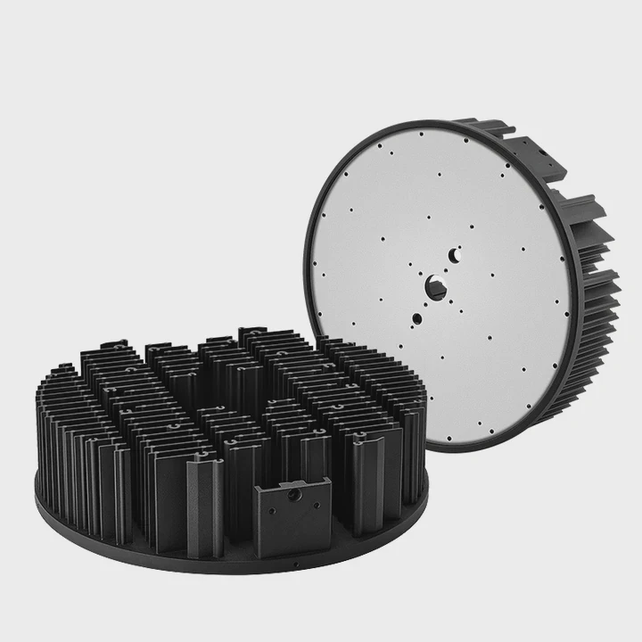 500W Round Pin Fin Heat Sink