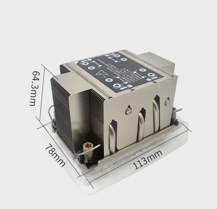 2U Passive Server Vc Heatsink Lga4189