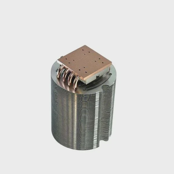 Gpu Copper Tube Aluminum Fin Heat Sink 200-400W