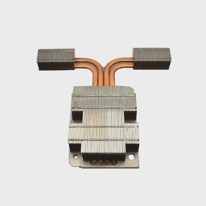 4-Copper Heat Pipe Aluminum Fin Server Cooler
