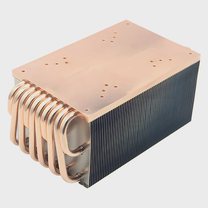 Zipper Aluminum Fin Cooler For Led Stage