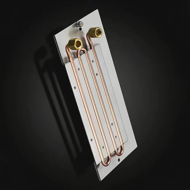 Aluminum Cold Plate With Copper Tubes