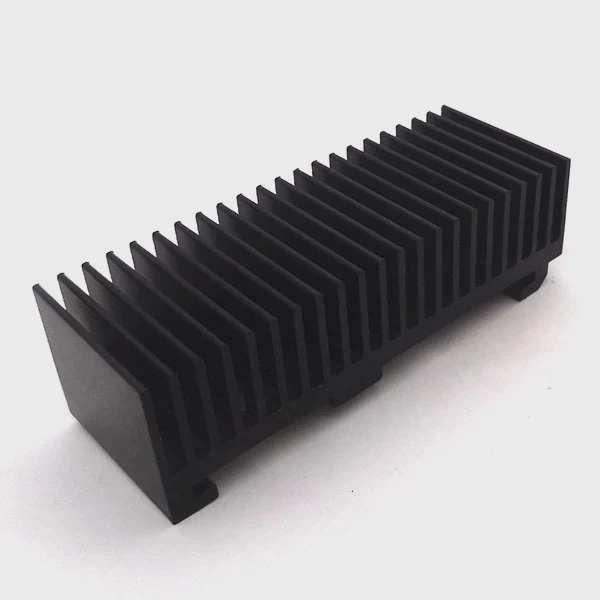 Black Anodized Aluminum Heat Sink For Led & Power Electronics