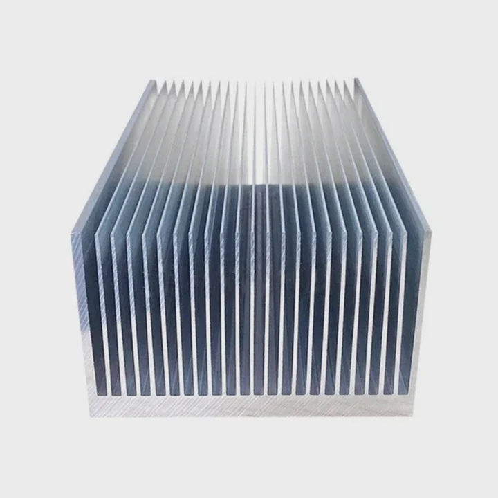 94.5X60Mm Aluminum Extrusion Heat Sink High Density Fins