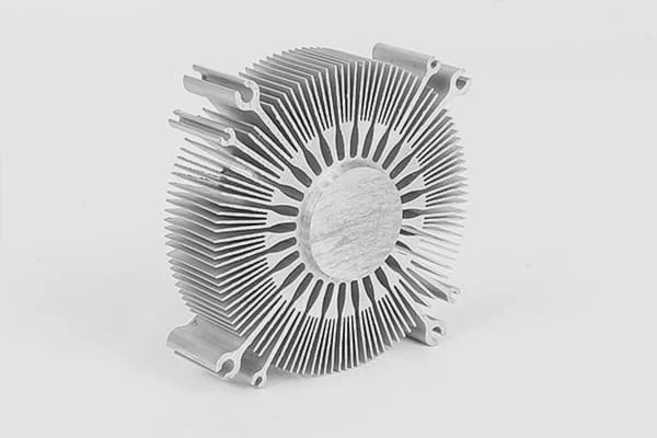 Custom Extruded Aluminum Heat Sink Profile