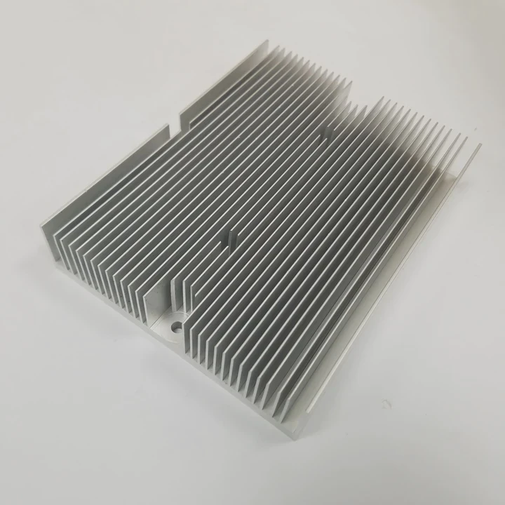 Cnc Notched Aluminum Heat Sink